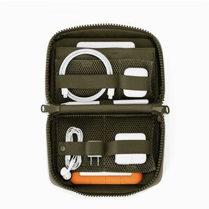 Dagne Dover Arlo Tech Organizer in Dark Moss
